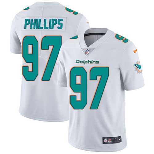 Nike Miami Dolphins #97 Jordan Phillips White NFL Vapor Untouchable Limited Jersey,We sell and wholesale Nike Miami Dolphins #97 Jordan Phillips White NFL Vapor Untouchable Limited Jersey on line form chian!